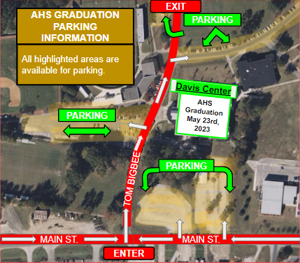 AHS Graduation Parking